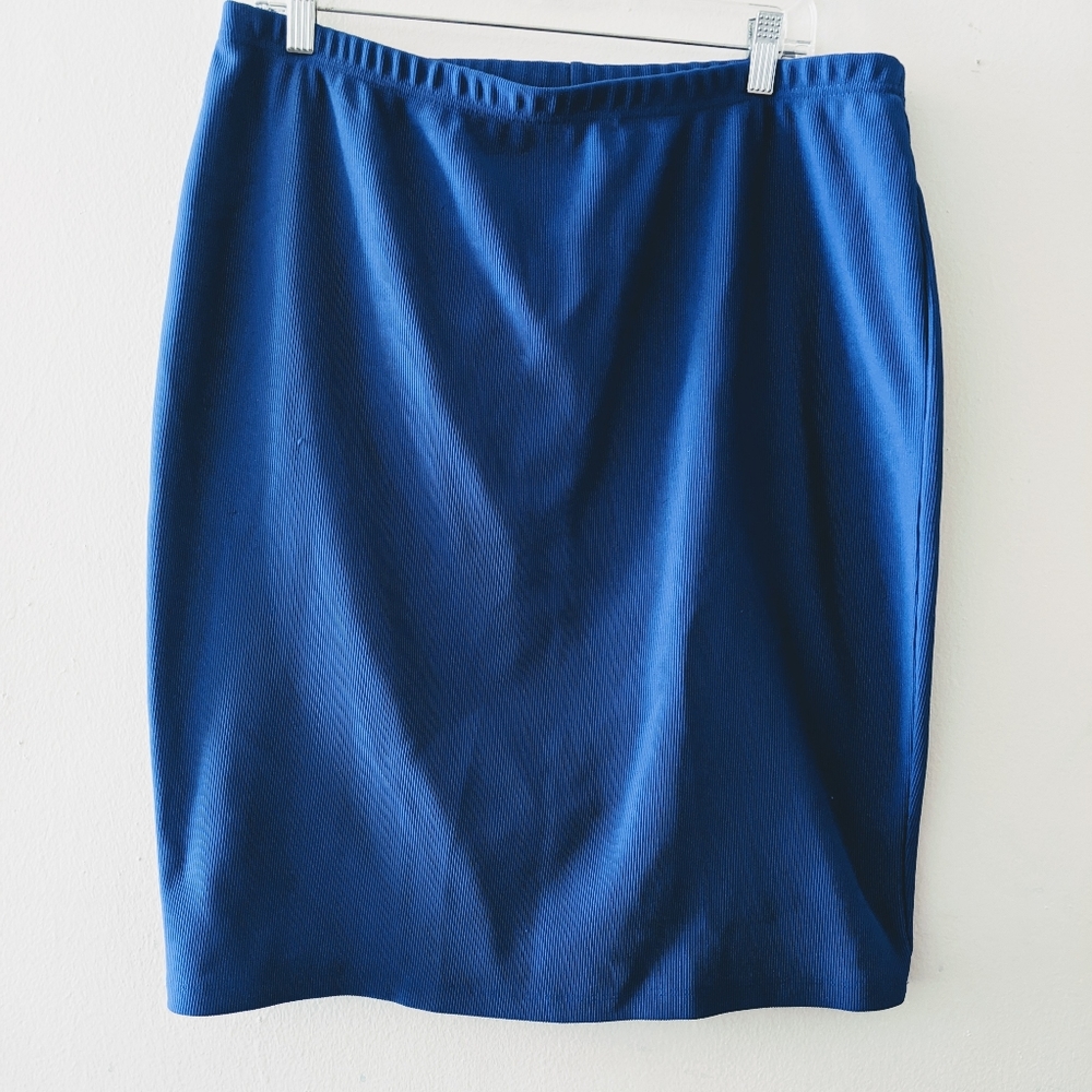 Forever 21 | PLUS Cobalt Blue Stretch Skirt | 3x